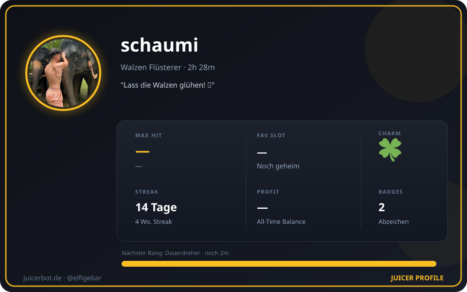 Profil-Karte von schaumi