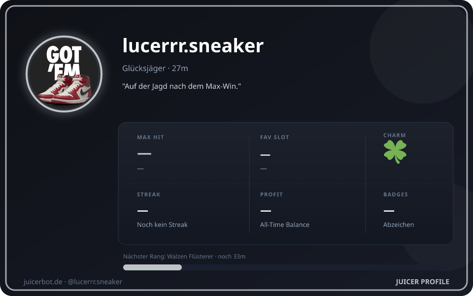 Profil-Karte von lucerrr.sneaker