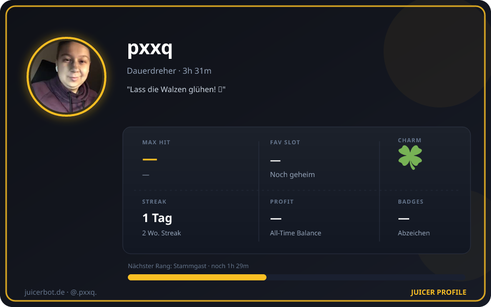 Profil-Karte von pxxq