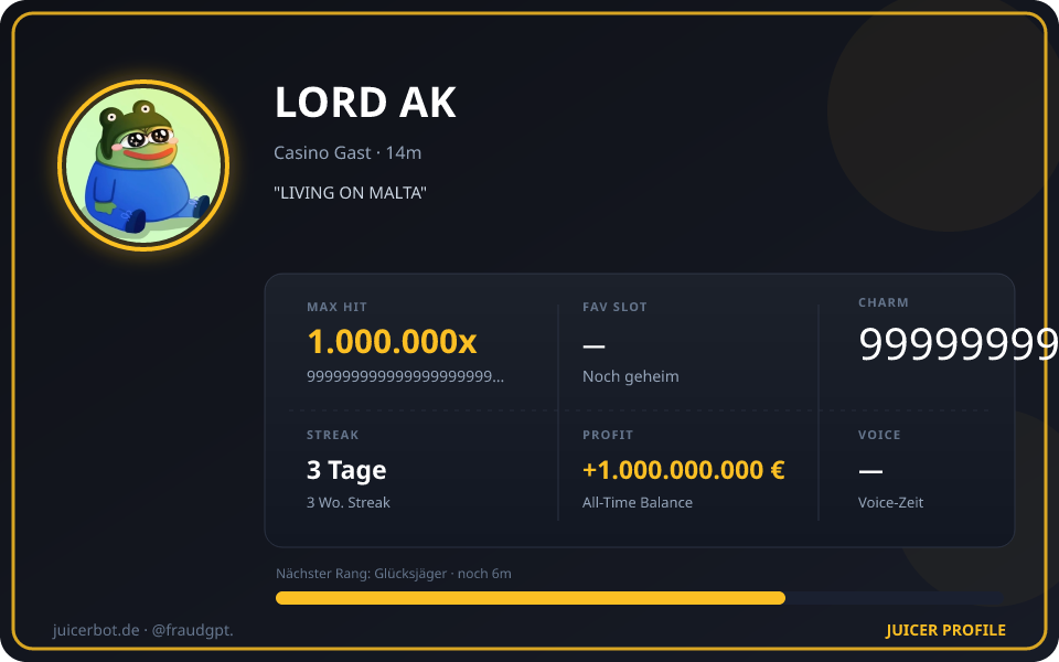 Profil-Karte von LORD AK