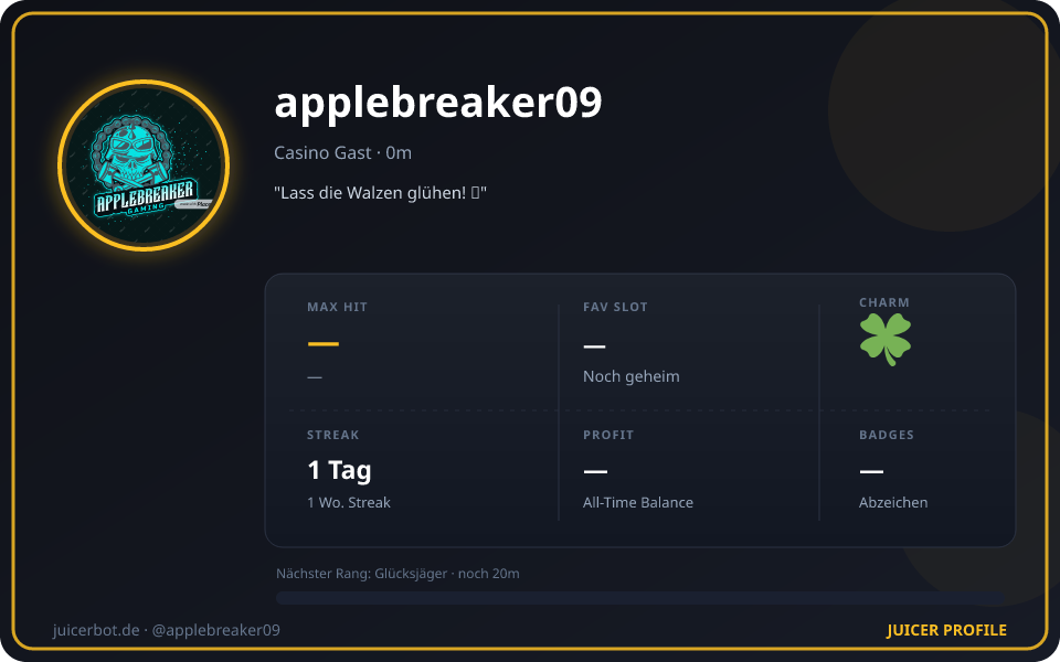 Profil-Karte von applebreaker09