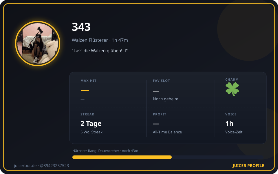 Profil-Karte von 343