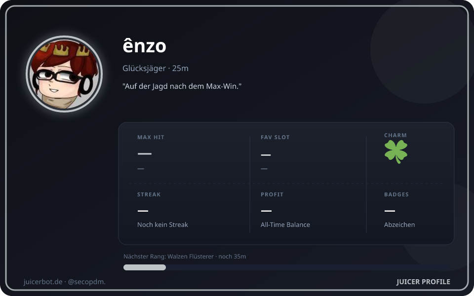 Profil-Karte von ênzo