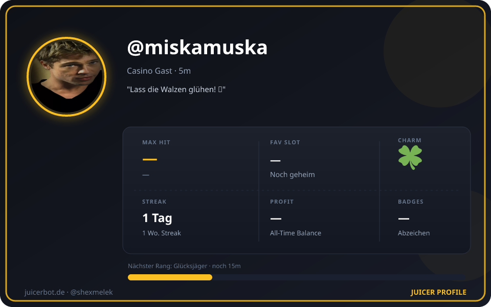 Profil-Karte von @miskamuska