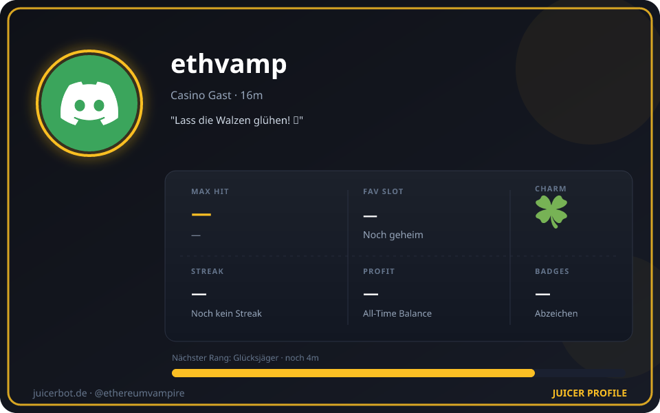 Profil-Karte von ethvamp