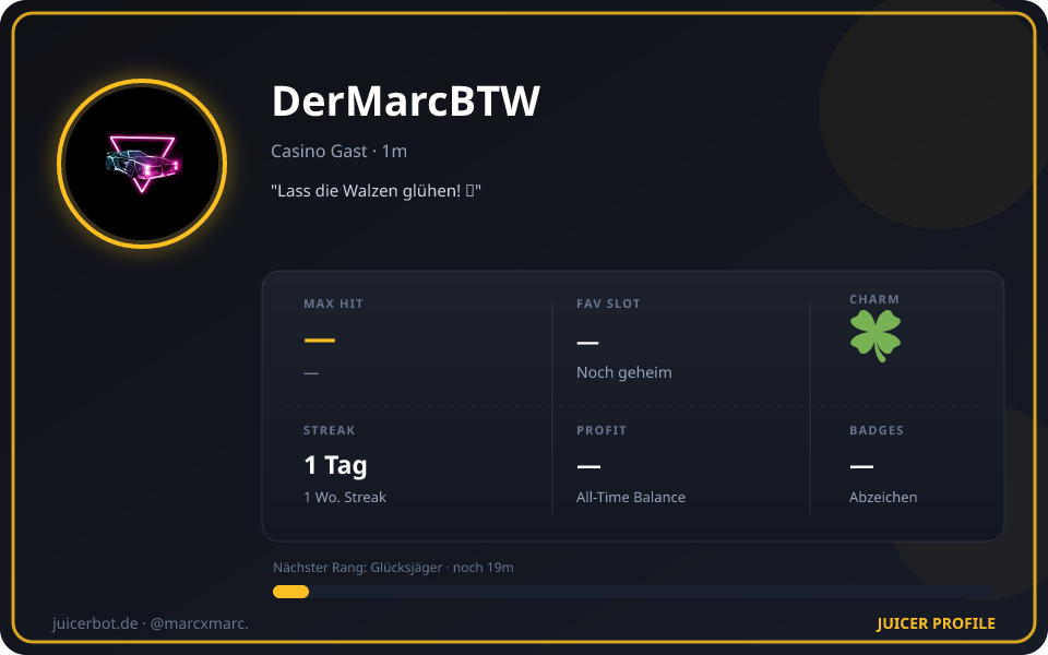 Profil-Karte von DerMarcBTW