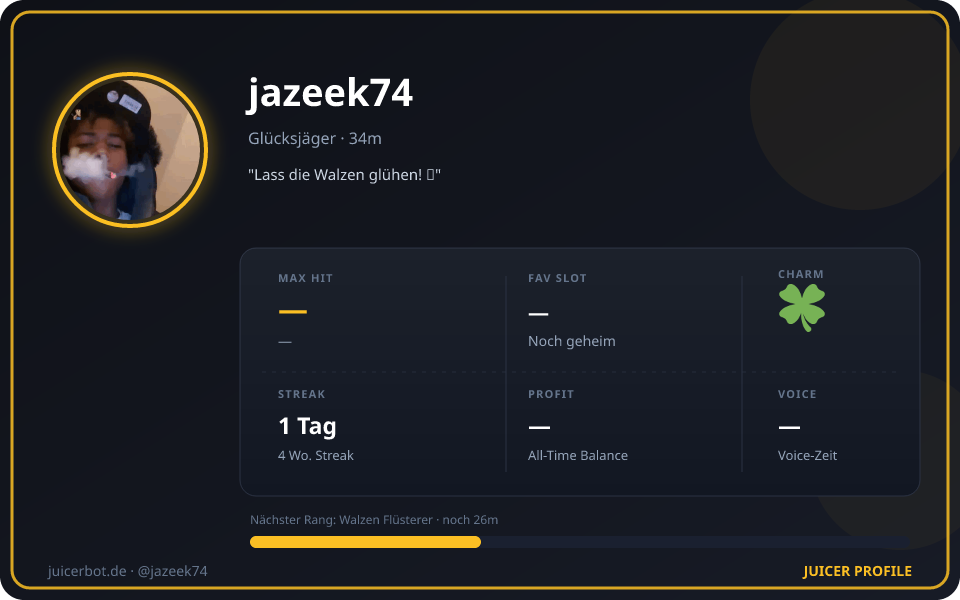 Profil-Karte von jazeek74