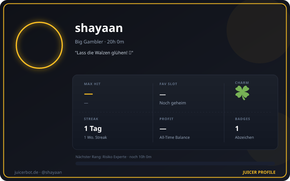 Profil-Karte von shayaan