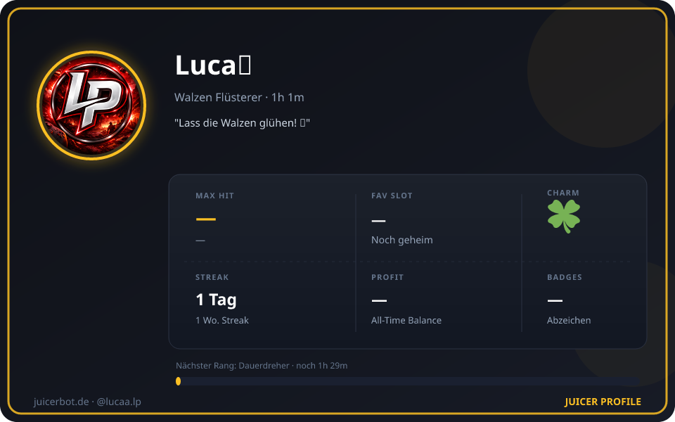 Profil-Karte von Lucaツ