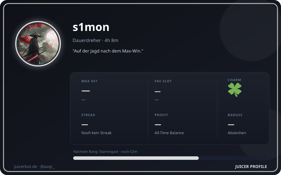 Profil-Karte von s1mon