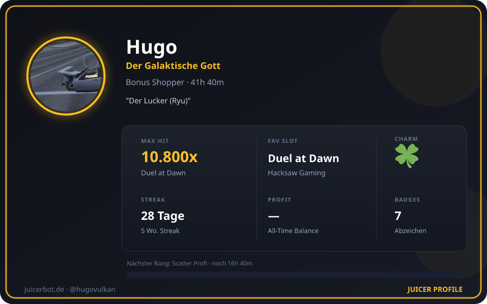 Profil-Karte von Hugo