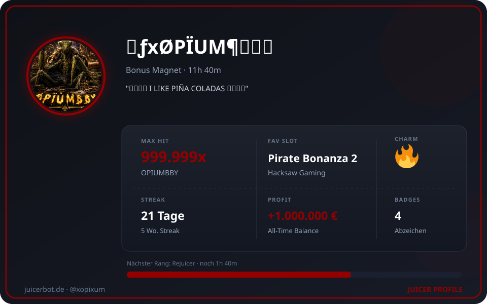 Profil-Karte von ┼ƒxØPÏUM¶♪♠┼