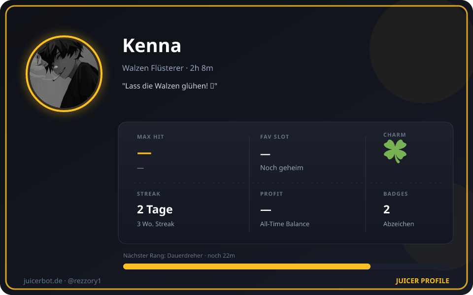 Profil-Karte von Kenna