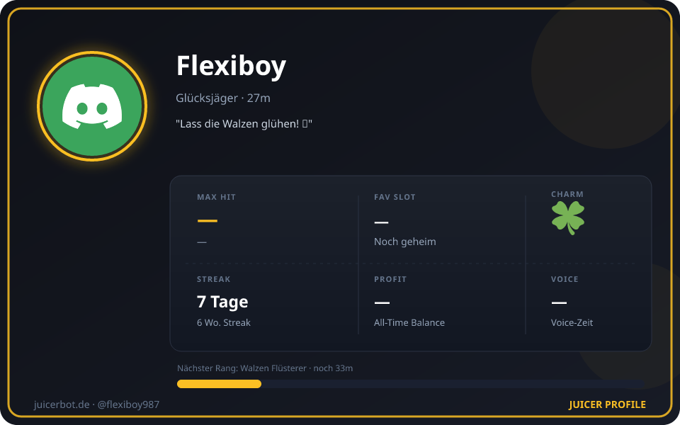 Profil-Karte von Flexiboy