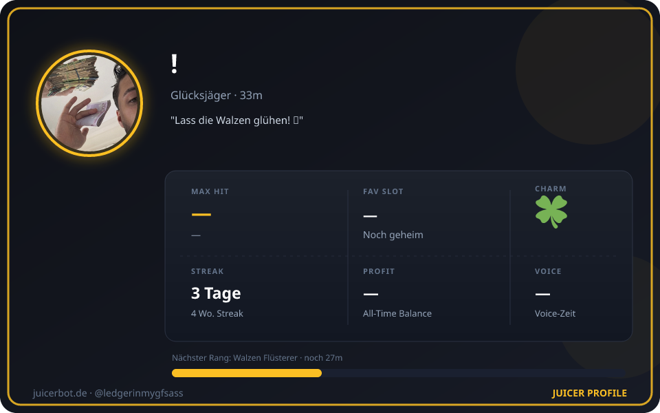 Profil-Karte von !