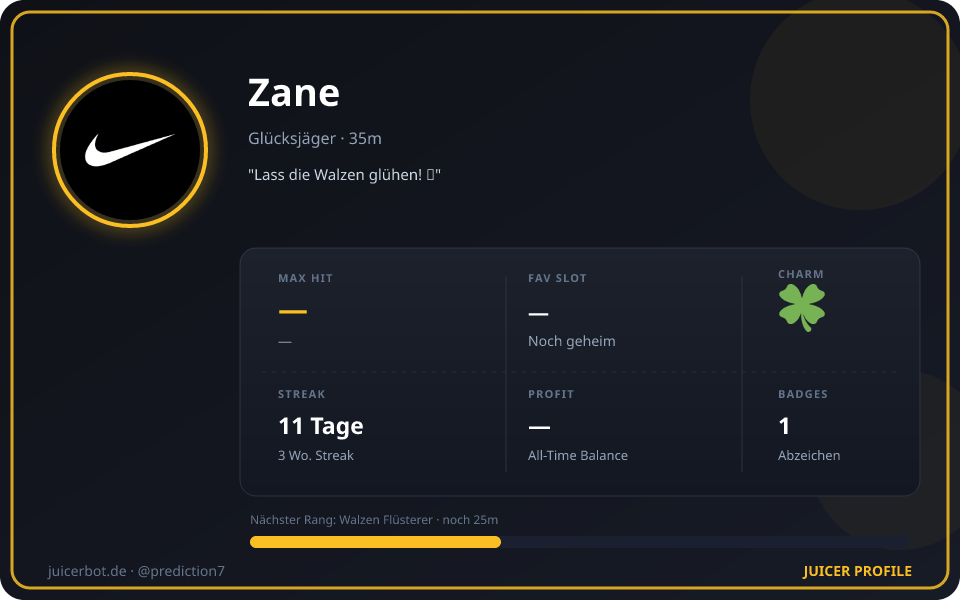 Profil-Karte von Zane