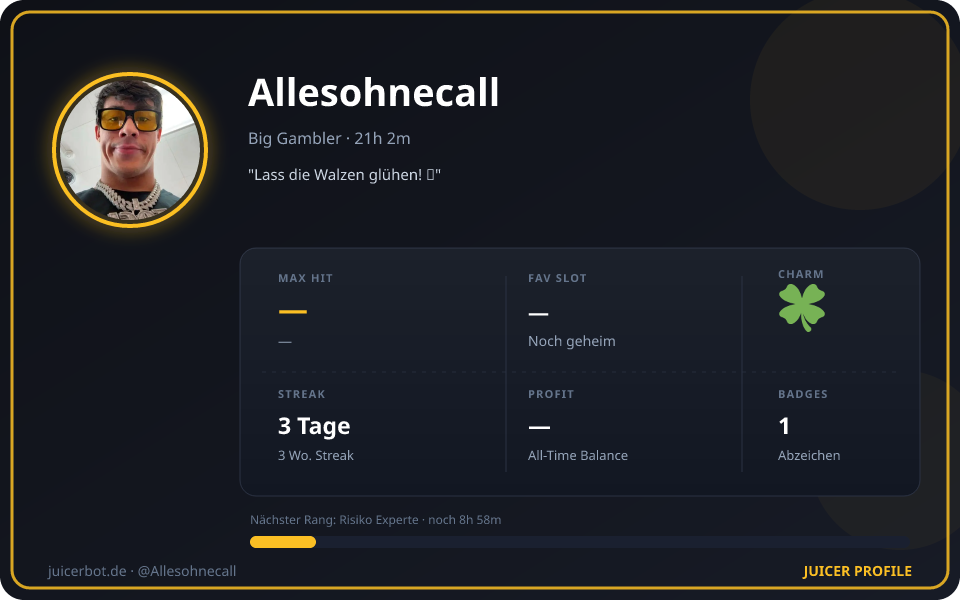Profil-Karte von Allesohnecall
