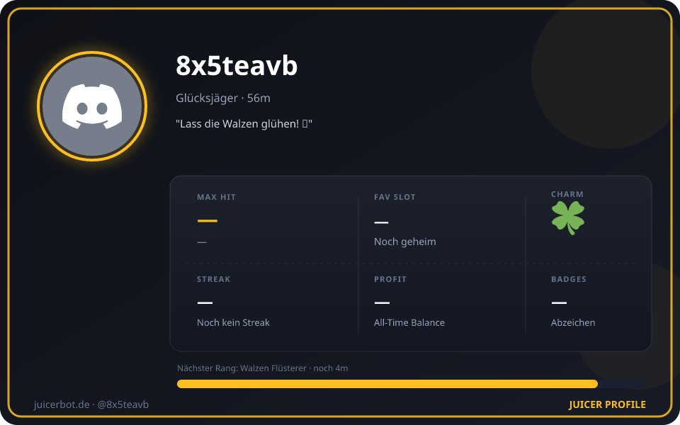 Profil-Karte von 8x5teavb