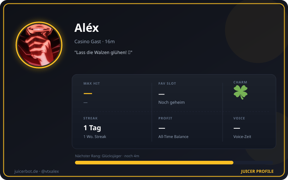 Profil-Karte von Aléx