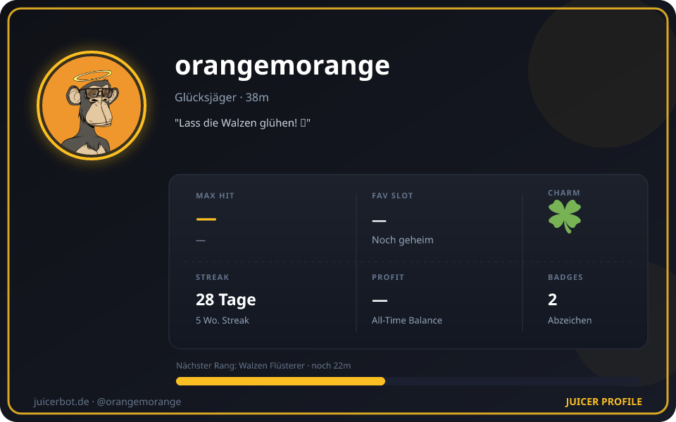 Profil-Karte von orangemorange