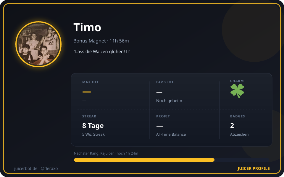 Profil-Karte von Timo