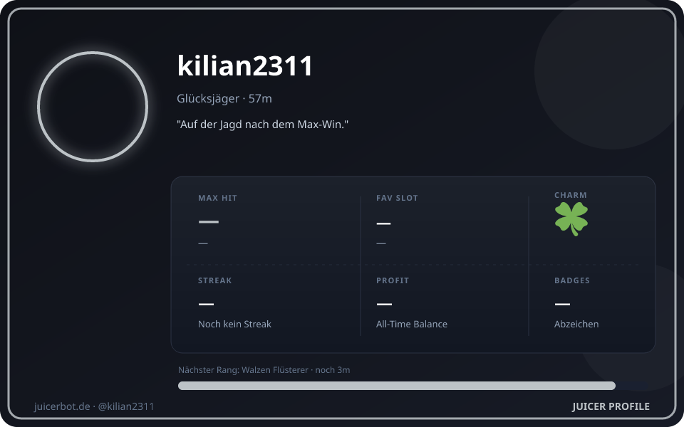 Profil-Karte von kilian2311