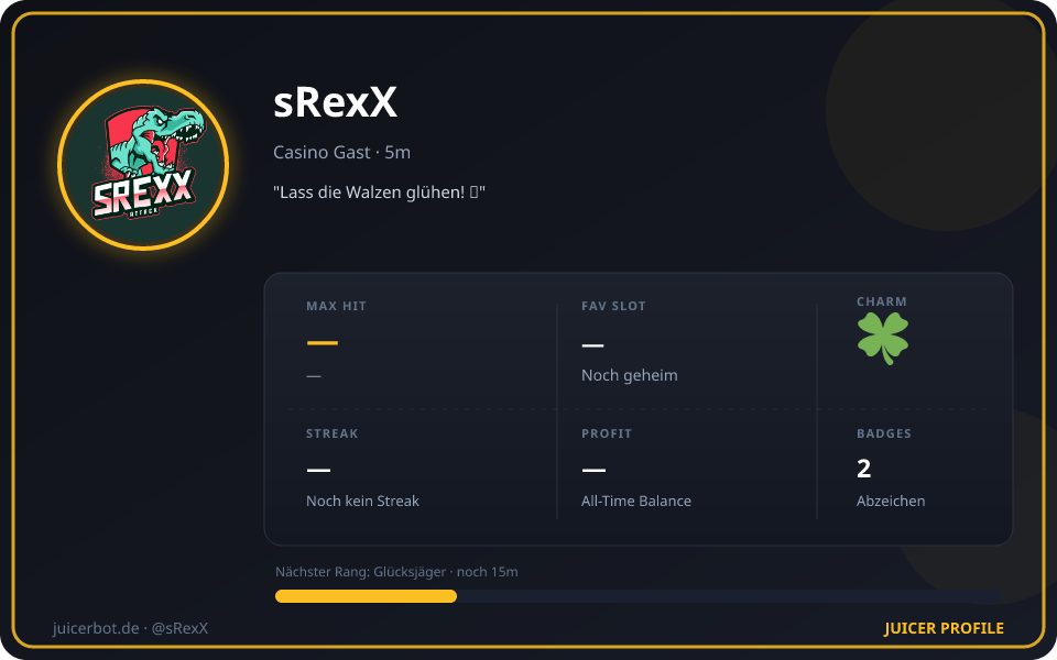 Profil-Karte von sRexX