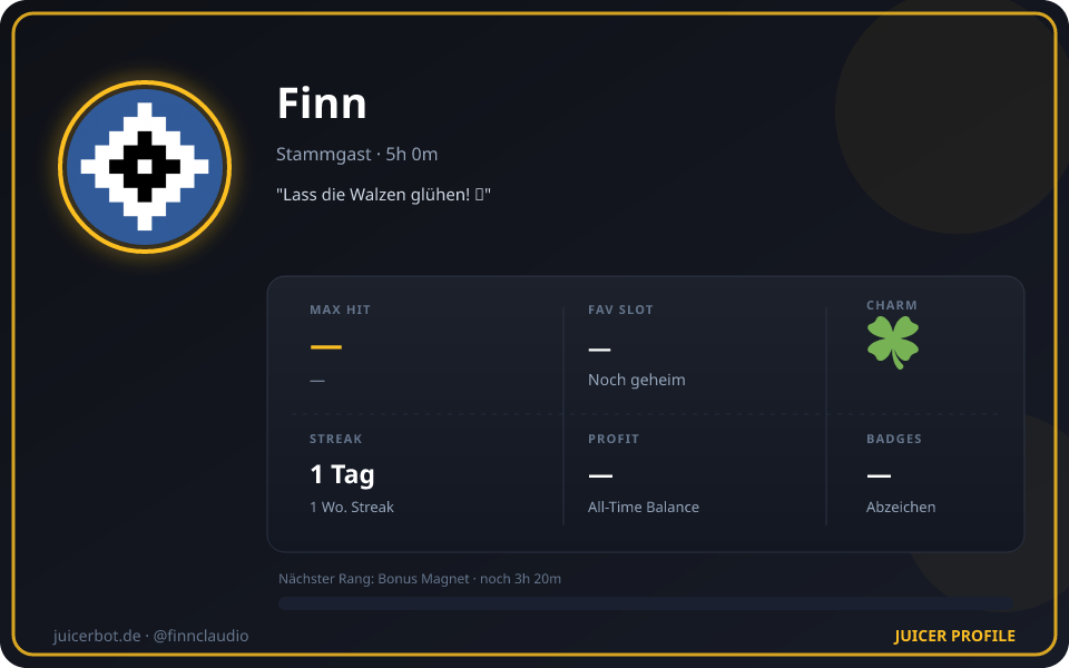 Profil-Karte von Finn