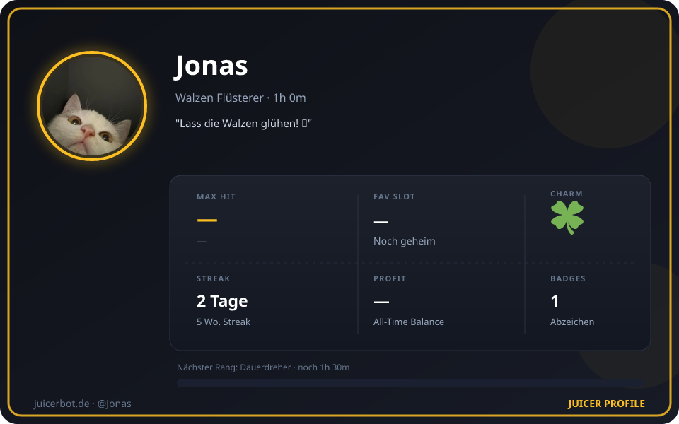 Profil-Karte von Jonas