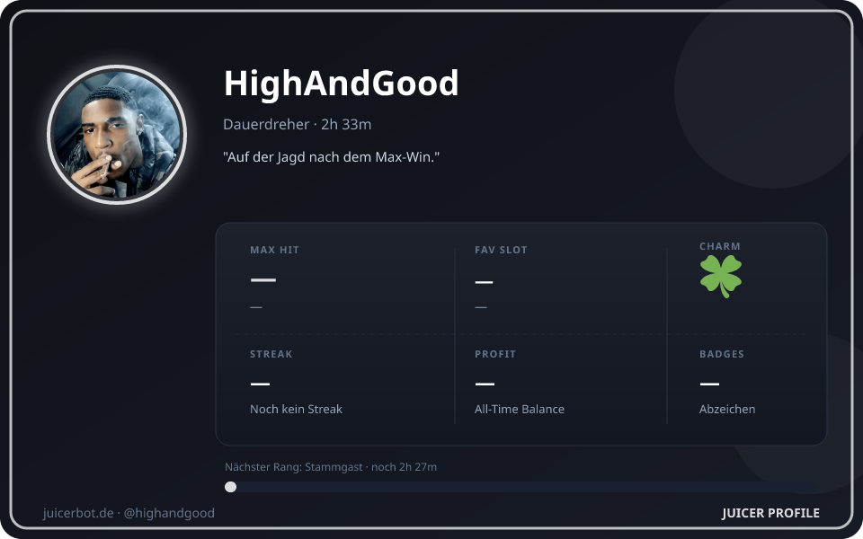 Profil-Karte von HighAndGood