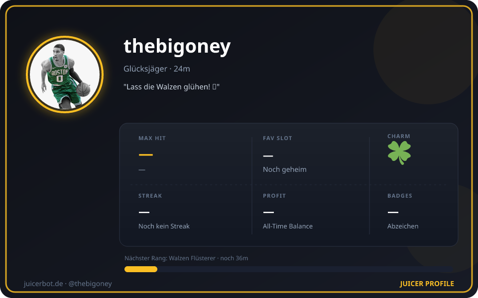 Profil-Karte von thebigoney