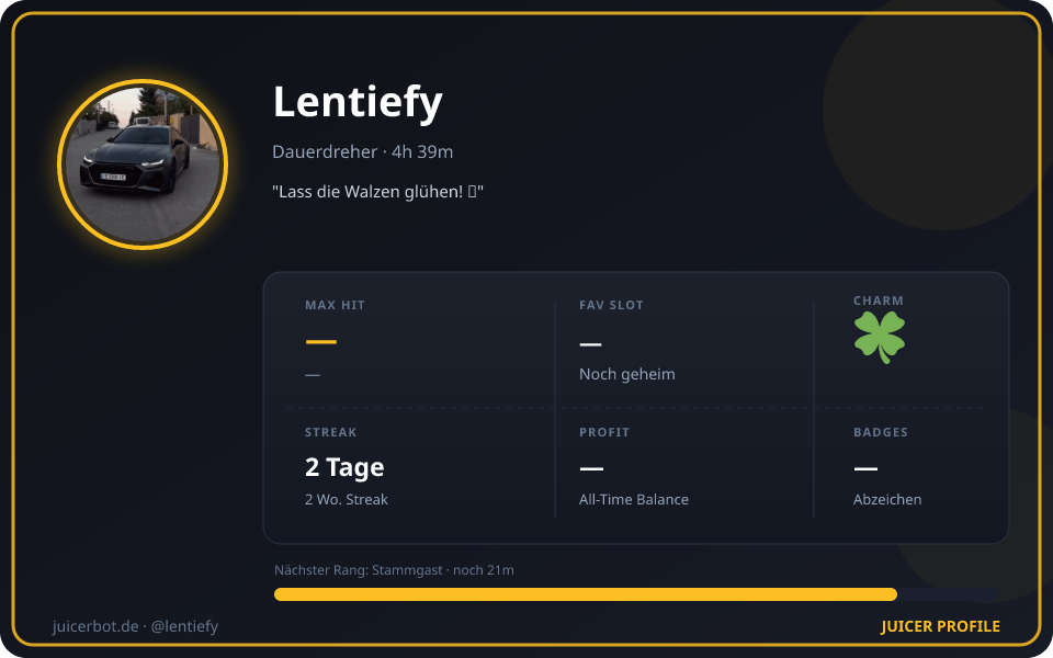 Profil-Karte von Lentiefy