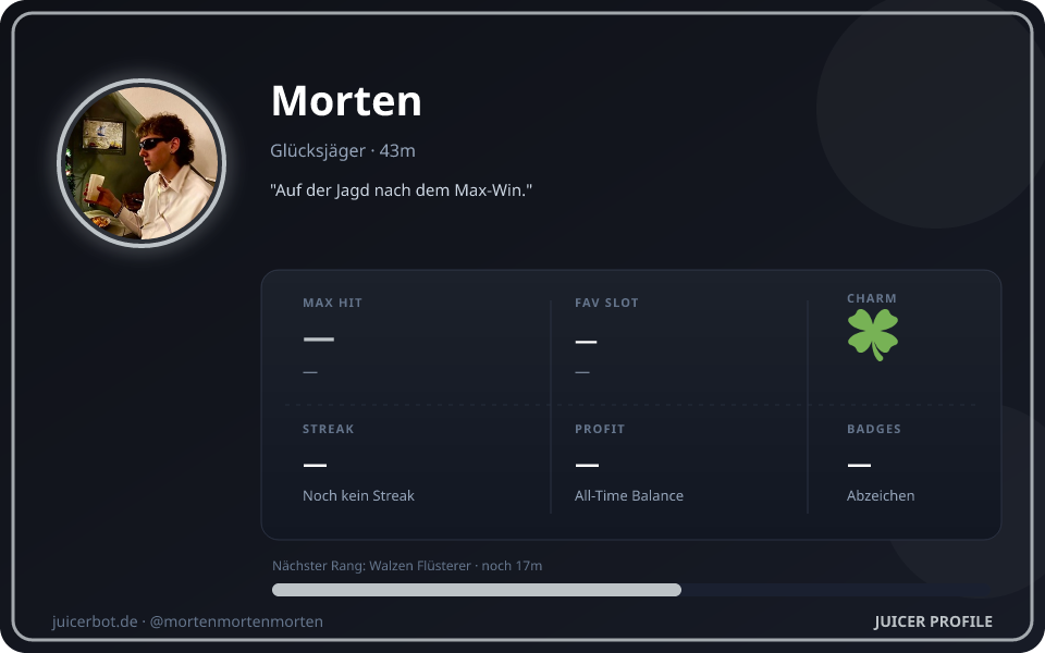 Profil-Karte von Morten