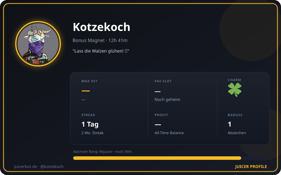 Profil-Karte von Kotzekoch