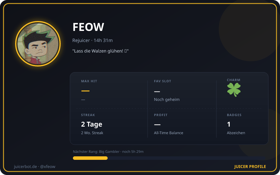 Profil-Karte von FEOW