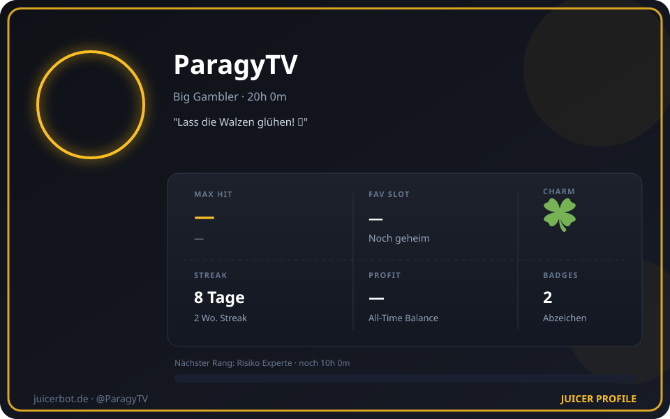 Profil-Karte von ParagyTV