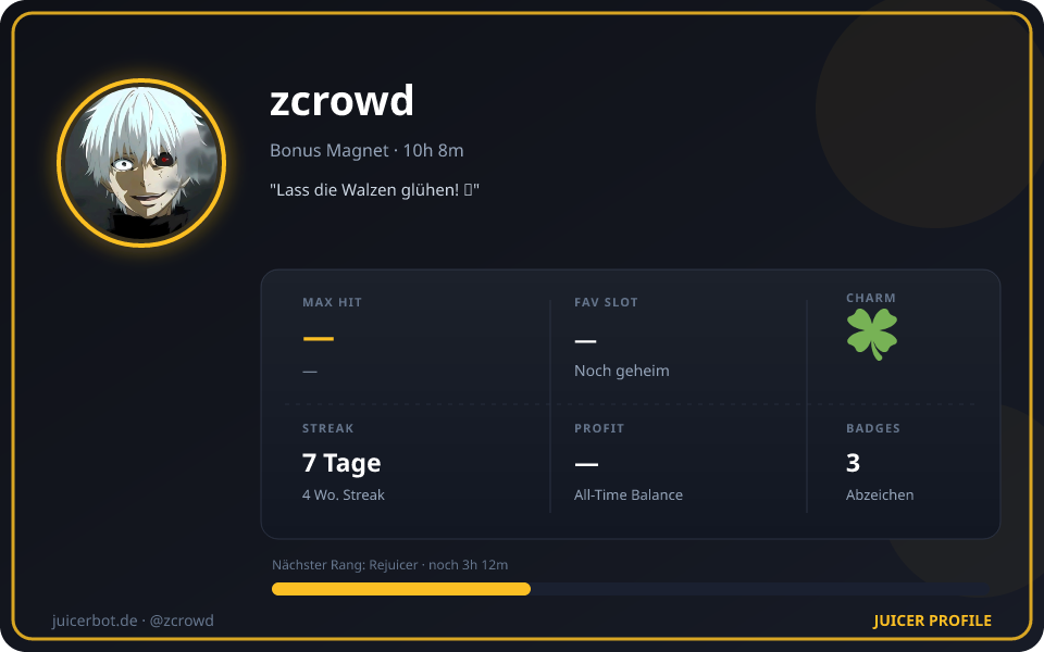 Profil-Karte von zcrowd