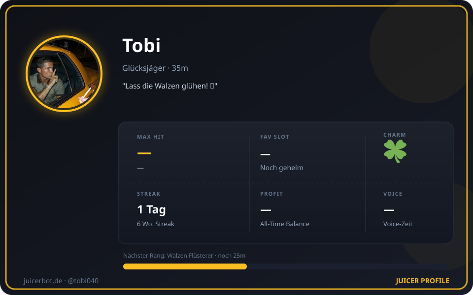 Profil-Karte von Tobi