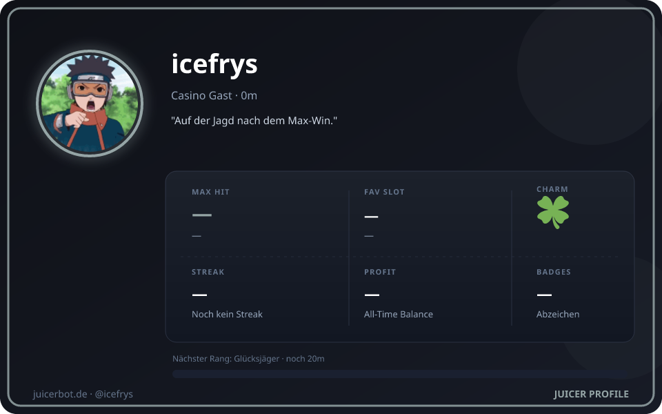 Profil-Karte von icefrys
