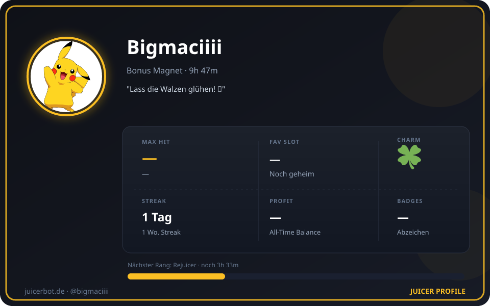 Profil-Karte von Bigmaciiii