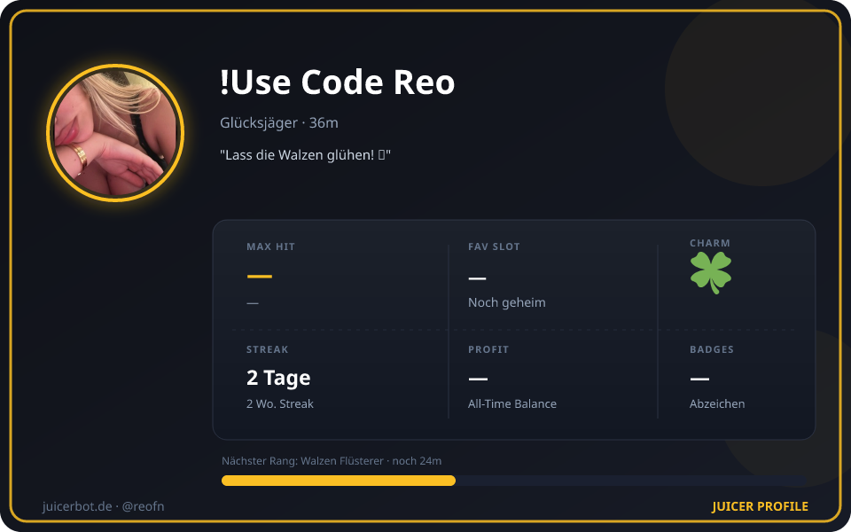 Profil-Karte von !Use Code Reo