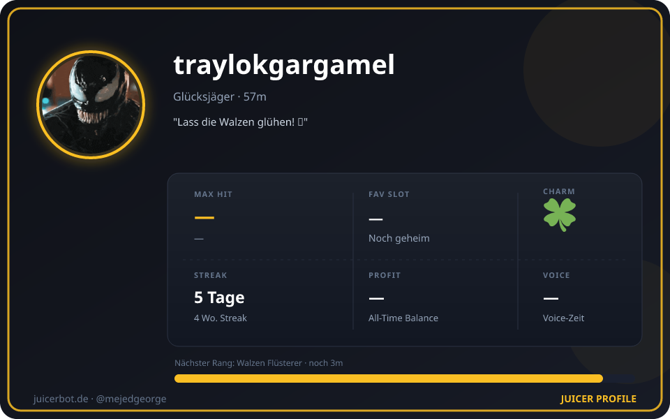 Profil-Karte von traylokgargamel