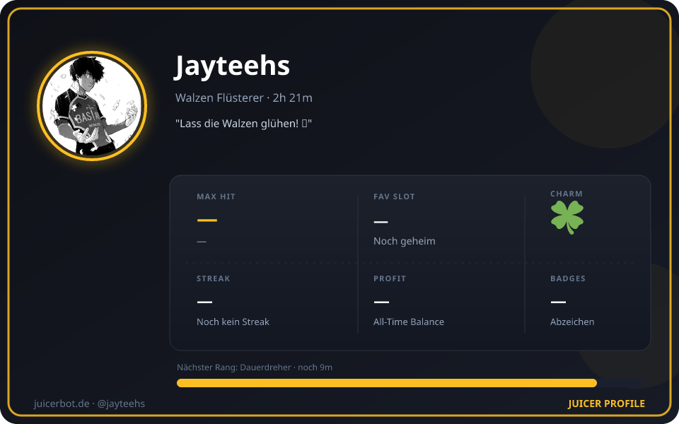 Profil-Karte von Jayteehs
