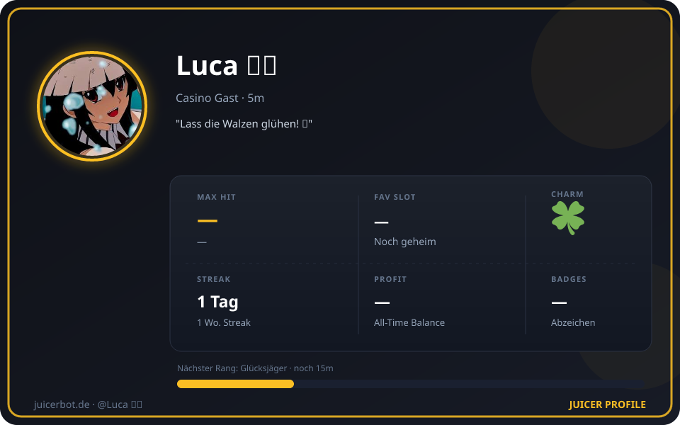 Profil-Karte von Luca ルカ