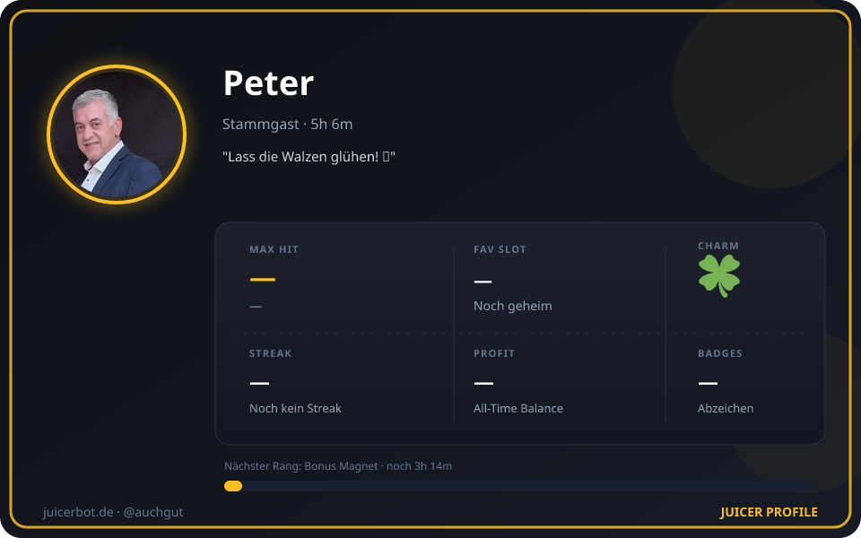 Profil-Karte von Peter