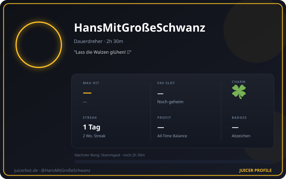 Profil-Karte von HansMitGroßeSchwanz