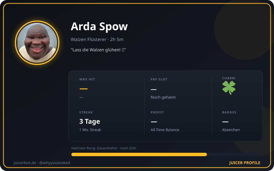 Profil-Karte von Arda Spow