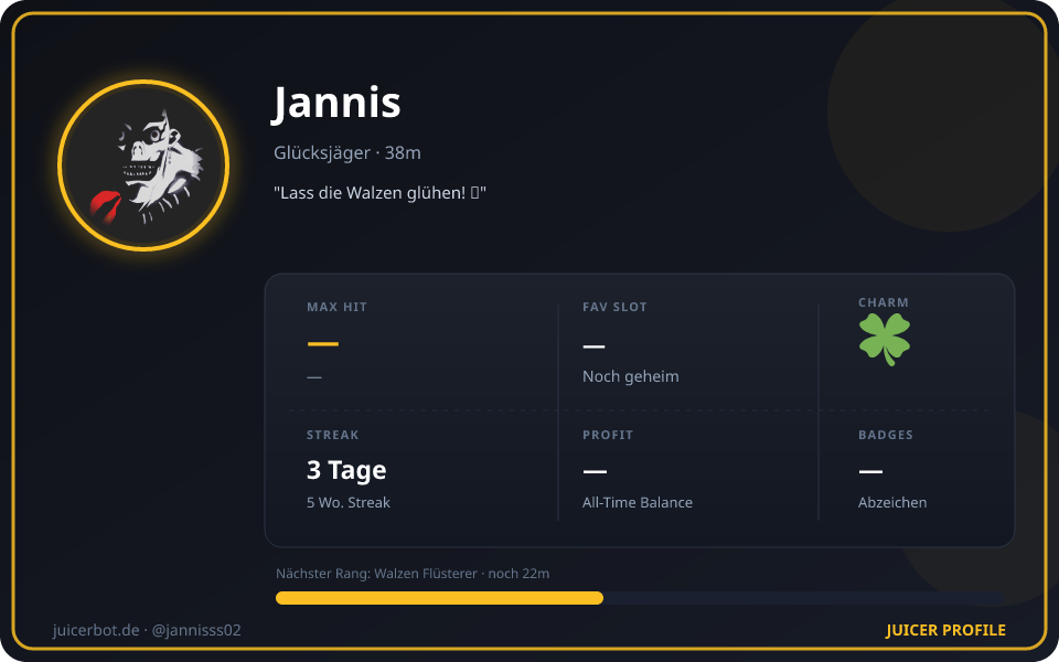 Profil-Karte von Jannis