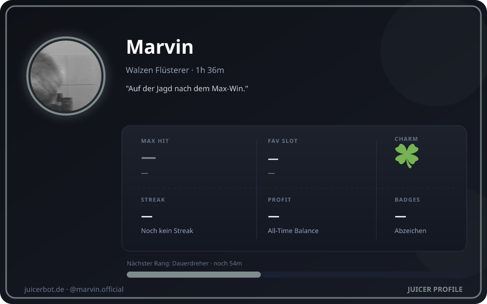 Profil-Karte von Marvin