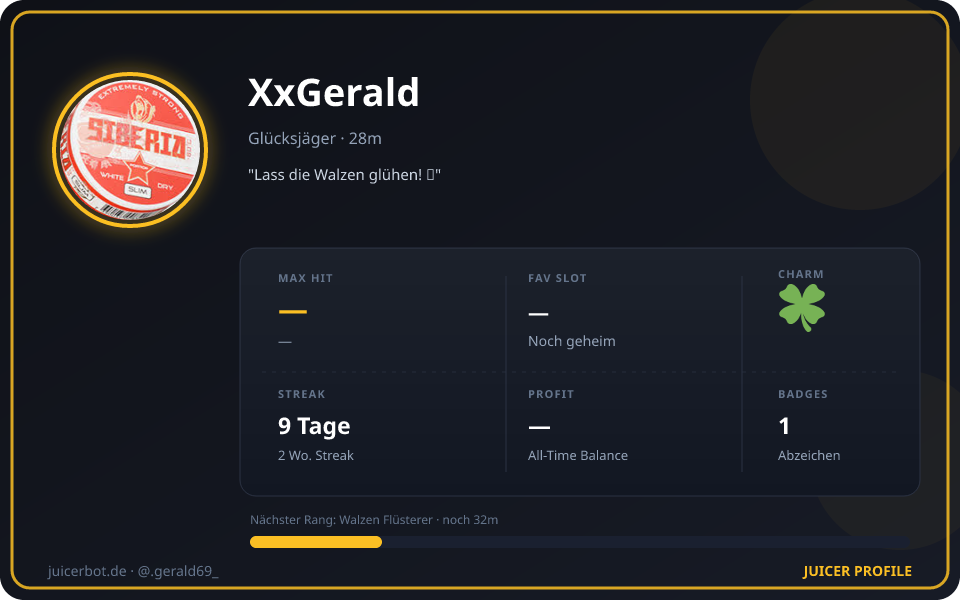 Profil-Karte von XxGerald